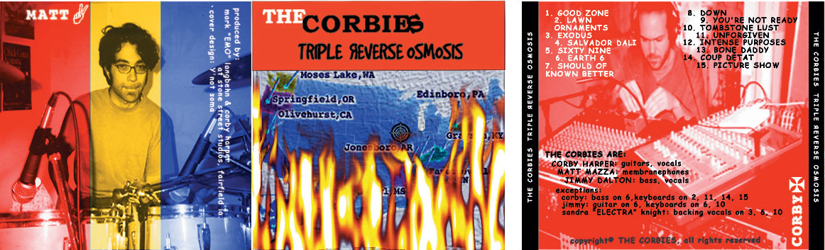 The Corbies - Triple Reverse Osmosis - CD artwork